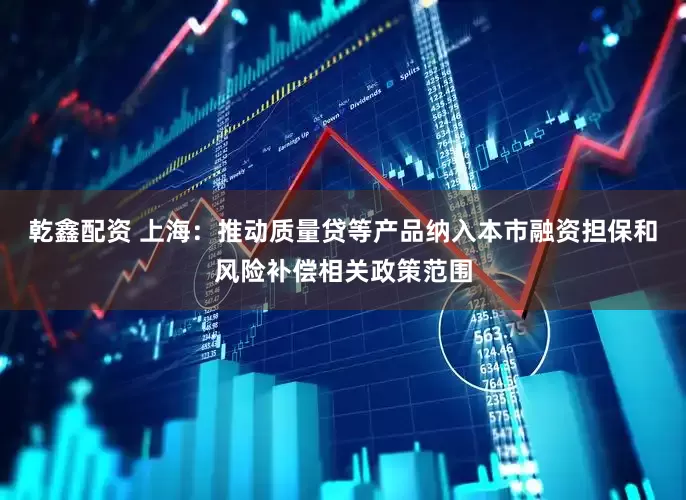 乾鑫配资 上海：推动质量贷等产品纳入本市融资担保和风险补偿相关政策范围